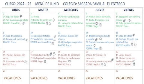 Sagrada Familia El Entrego - Comedor